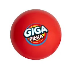 Epee Giga Piłka czerwona zabawka sportowa dla dzieci 6+