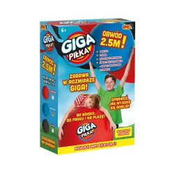 Epee Giga Piłka Czarna – zabawka sportowa dla dzieci 6+