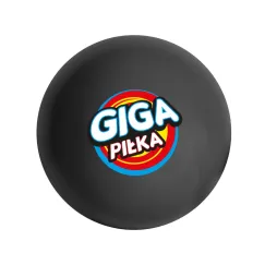 Epee Giga Piłka Czarna – zabawka sportowa dla dzieci 6+