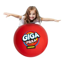 Epee Giga Piłka Junior czerwona – zabawka sportowa dla dzieci