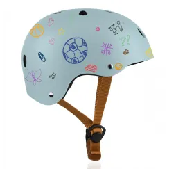 Lionelo Kask Blue Sky – regulowany kask sportowy dla dzieci