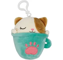 Stnux Brelok pluszowy kubek zwierzątko – maskotki 9 szt. display