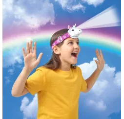 Latarka czołowa Jednorożec Brainstorm dla dzieci MG DYSTRYBUCJA