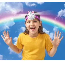 Latarka czołowa Jednorożec Brainstorm dla dzieci MG DYSTRYBUCJA