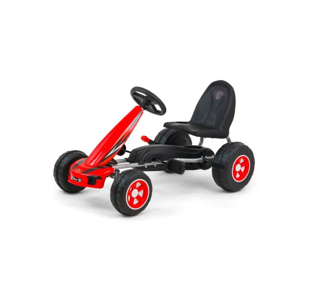 Milly Mally Gokart Viper Red – pojazd na pedały 3+