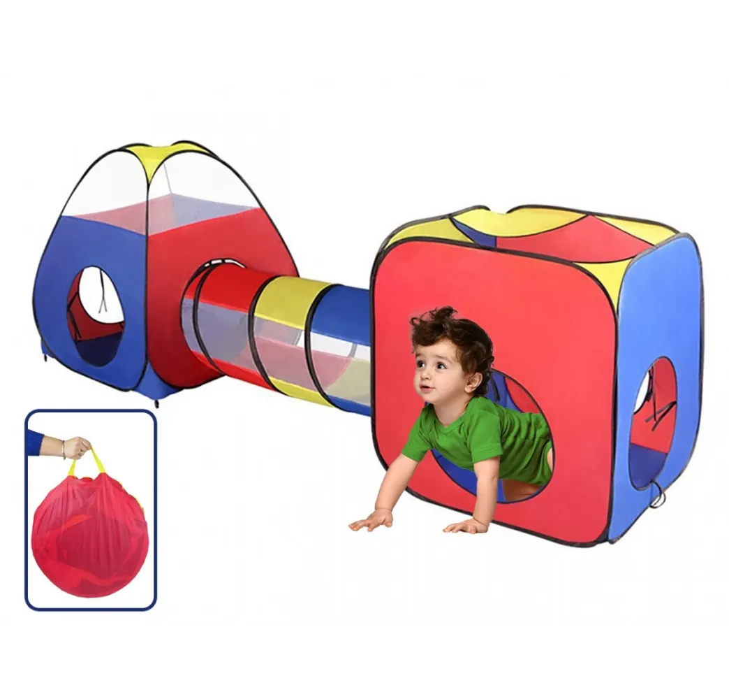 Madej Namiot 3-elementowy ogrodowy dla dziewczynek 3+