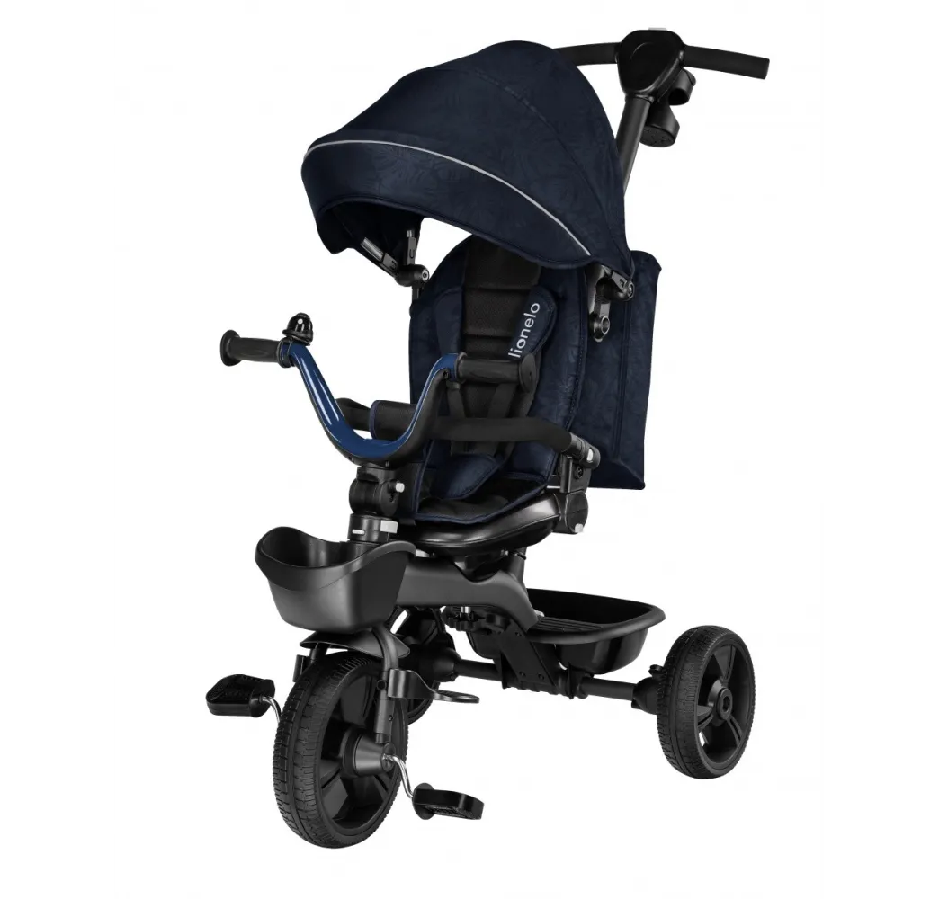 Lionelo KORI granatowy – rowerek trójkołowy dla maluchów 18+