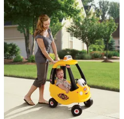 Little Tikes Cozy Coupe żółty Taxi – samochodzik dla dzieci