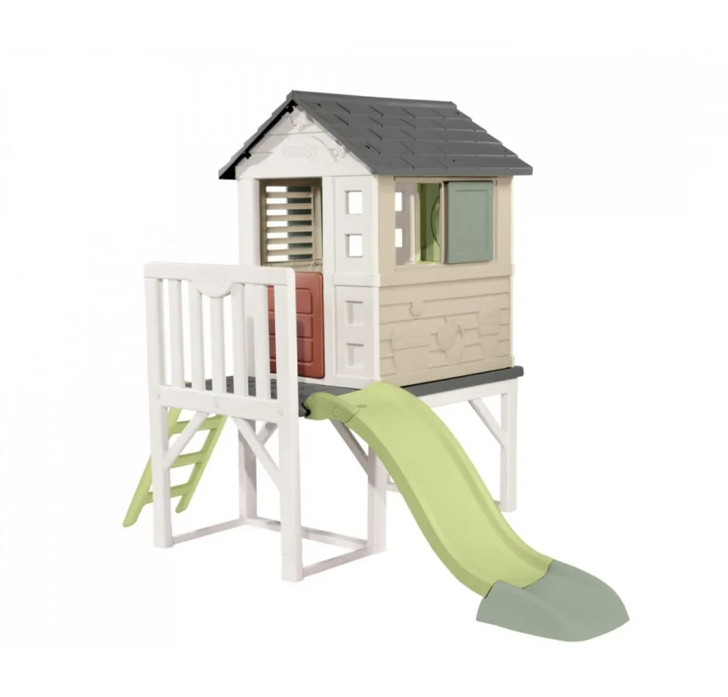 Smoby Domek na palach ogrodowy dla dzieci 2+ ekologiczny