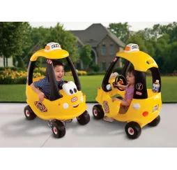 Little Tikes Cozy Coupe żółty Taxi – samochodzik dla dzieci