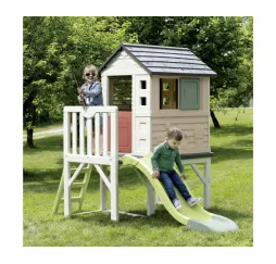 Smoby Domek na palach ogrodowy dla dzieci 2+ ekologiczny