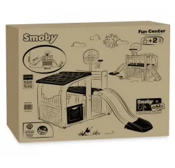 Smoby Centrum zabaw ogrodowe dla dzieci 2+ – bezpieczna zabawa