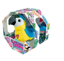 Happy Yappers Papuga niebieska – maskotka interaktywna Cobi