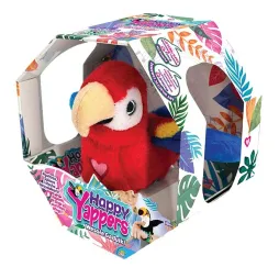 Happy Yappers papuga czerwona pluszak interaktywny Cobi