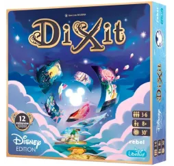 Dixit Disney gra planszowa rodzinne skojarzenia Rebel 8+