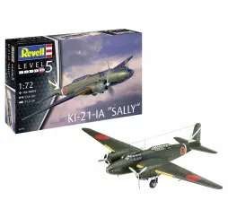 Ki-21 Sally model plastikowy 1:72 – samolot Revell dla modelarzy