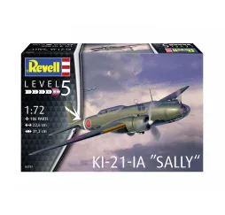 Ki-21 Sally model plastikowy 1:72 – samolot Revell dla modelarzy