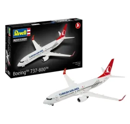Boeing 737-800 Turkish Airlines model plastikowy Revell 1/144