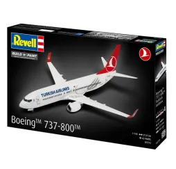 Boeing 737-800 Turkish Airlines model plastikowy Revell 1/144