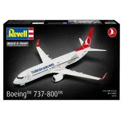 Boeing 737-800 Turkish Airlines model plastikowy Revell 1/144