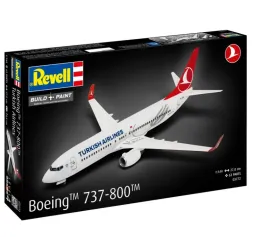 Boeing 737-800 Turkish Airlines model plastikowy Revell 1/144