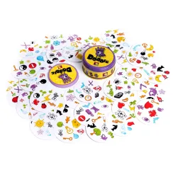 Rebel Gra Dobble – gra karciana rodzinna dla dzieci 6+