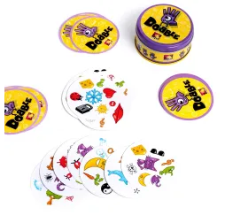 Rebel Gra Dobble – gra karciana rodzinna dla dzieci 6+