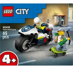 LEGO City Pościg na motocyklu – klocki konstrukcyjne dla dzieci