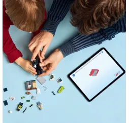 LEGO City Pościg na motocyklu – klocki konstrukcyjne dla dzieci