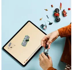 LEGO Ninjago Wyścig motocyklowy Kaia – klocki konstrukcyjne