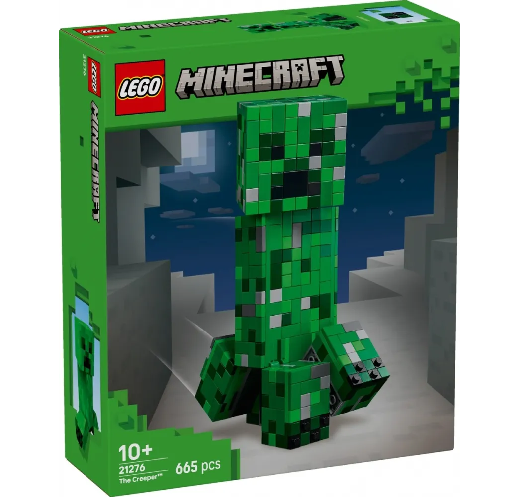 LEGO Minecraft Creeper – klocki konstrukcyjne dla dzieci 10+