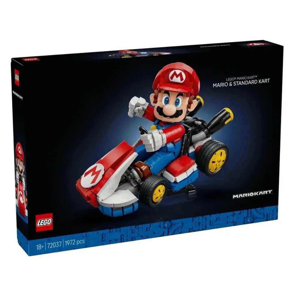 LEGO Super Mario Kart – klocki konstrukcyjne dla fanów gier