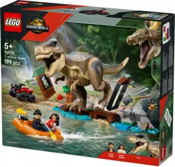 LEGO Jurassic World Ucieczka rzeką – klocki konstrukcyjne