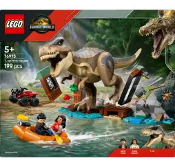 LEGO Jurassic World Ucieczka rzeką – klocki konstrukcyjne