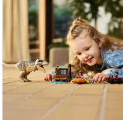 LEGO Jurassic World Ucieczka rzeką – klocki konstrukcyjne