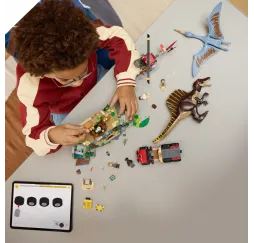 Jurassic World Powietrzna misja – klocki LEGO dla dzieci 8+