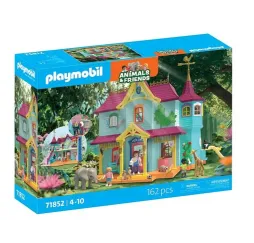 Playmobil Zestaw z figurkami Animals & Friends 71852 Kolorowa willa dla zwierząt