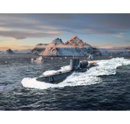 Revell U.S.S. Nautilus model plastikowy statek 1:305