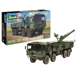 Ciężarówka Man 10T Milgl model plastikowy 1:35 Revell