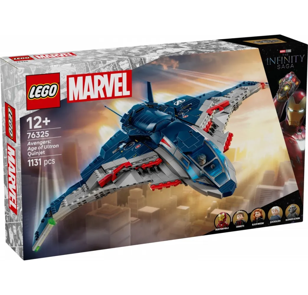 LEGO Avengers Quinjet Marvel – klocki konstrukcyjne dla dzieci