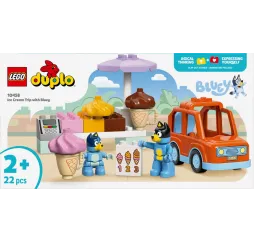 Bluey Wyprawa po lody – klocki konstrukcyjne LEGO DUPLO