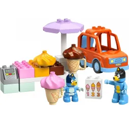 Bluey Wyprawa po lody – klocki konstrukcyjne LEGO DUPLO