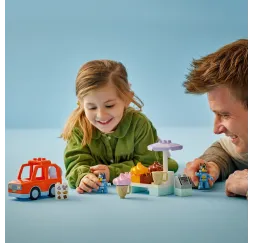 Bluey Wyprawa po lody – klocki konstrukcyjne LEGO DUPLO