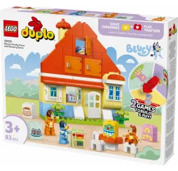 Bluey Dom rodzinny z grą pamięciową – klocki LEGO DUPLO 3+