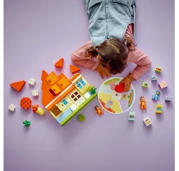 Bluey Dom rodzinny z grą pamięciową – klocki LEGO DUPLO 3+