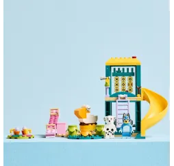 Bluey Blue i Łatka na placu zabaw – klocki konstrukcyjne LEGO