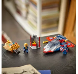 Kapitan Ameryka kontra Thanos – LEGO Marvel klocki konstrukcyjne