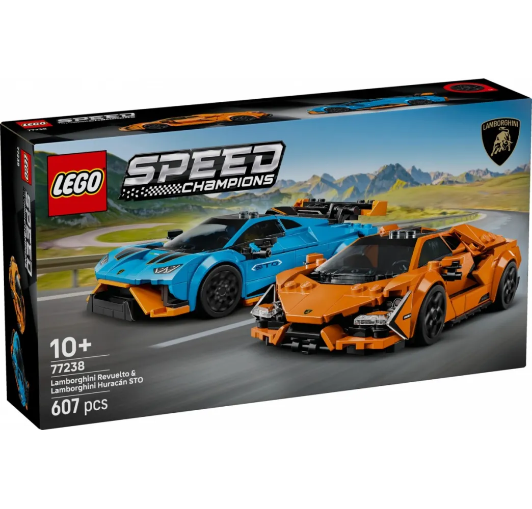 LEGO Speed Champions Lamborghini Revuelto i Huracán – klocki konstrukcyjne