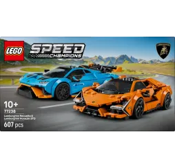 LEGO Speed Champions Lamborghini Revuelto i Huracán – klocki konstrukcyjne