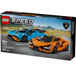LEGO Speed Champions Lamborghini Revuelto i Huracán – klocki konstrukcyjne